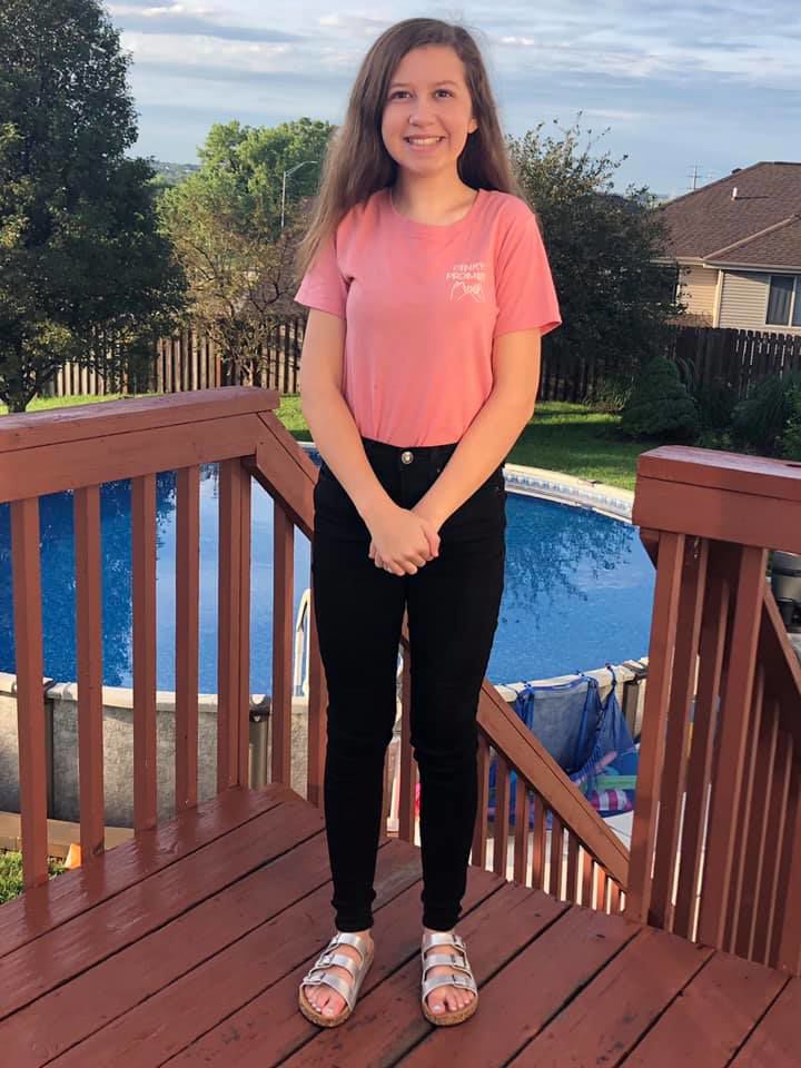First day of high school at Southwest for Zoey